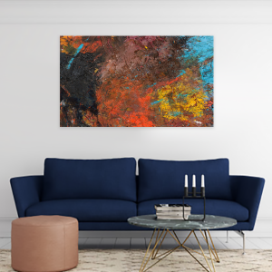 Quadros abstratos modernos e elegantes