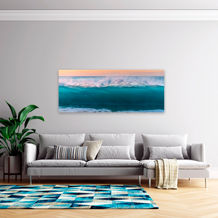 Quadro de mar, ondas e surf. Quadro bonito e elegante p/ decorar