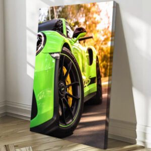 Quadro decorativo Porsche GT Green