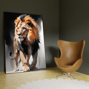 Quadro de leão para seu ambiente