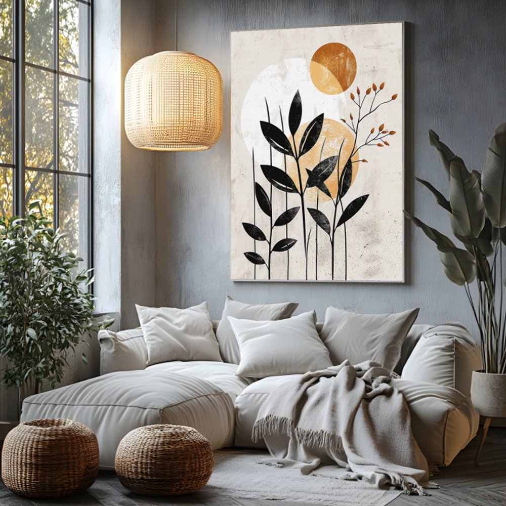 Quadro boho elegante e modernos