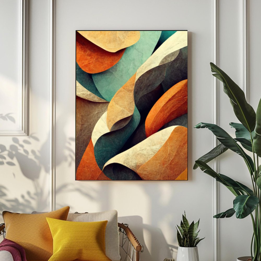 Quadro Decorativo Abstrato Moderno